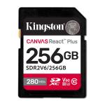 Kingston Canvas React Plus 256GB SDXC Hafıza Kartı (280-150MB/s)
