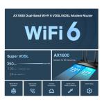 TP-Link Archer VX1800V VDSL/ADSL Çift Bant Modem Router