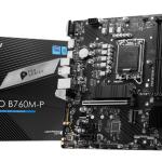 MSI Pro B760M-P DDR5 1700P mATX Anakart