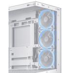 Asus A31 Plus TG ARGB Mini ITX Kasa Beyaz