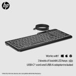 HP 405 Kablolu Klavye Siyah (7N7C1AA)