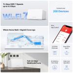 Mercusys Halo H47BE Wi-Fi 7 Mesh Sistem 2'li Paket