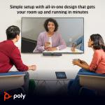 Poly Studio X30 Video Bar ve TC8 Kontrol Ünitesi