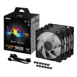 ASUS TUF Gaming TR120 ARGB Kasa Fanı 3'lü Paket Siyah (90DA0090-B09020)