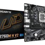 Gigabyte B760M H DDR5 1700P Anakart (VGA, HDMI)