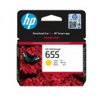 HP 655 Sarı Mürekkep Kartuş (CZ112AE)