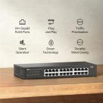 TP-Link LS1024G 24 Port 10/100/1000 Yönetilemez Switch