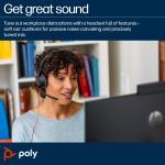Poly Blackwire 5220 Stereo Mikrofonlu Kulaklık