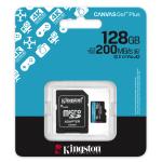 Kingston Canvas Go Plus 128GB microSDXC 200MB/s Hafıza Kartı