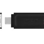 Kingston DataTraveler 70 64GB USB-C 3.2 Gen 1 Flash Bellek