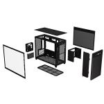 ASUS Prime AP201 TG Siyah mATX Kasa