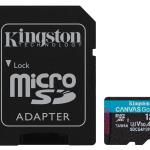 Kingston Canvas Go Plus 128GB microSDXC 200MB/s Hafıza Kartı