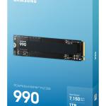 Samsung 990 1TB M.2 NVMe SSD (7150-6450MB/s)