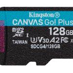 Kingston Canvas Go Plus 128GB microSDXC 200MB/s Hafıza Kartı