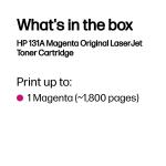 HP CF213A Kırmızı Toner Kartuş 131A