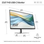 HP S5 Pro 524pU 23.8'' FHD IPS 100Hz USB-C Monitör