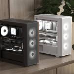 Aerocool D501A ARGB Type-C ATX Beyaz Kasa