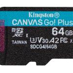 Kingston Canvas Go Plus 64GB microSDXC 200MB/s (SDCG4/64GB)