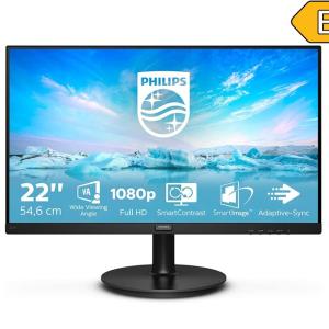 Philips 221V8/00 21.5'' 4ms 75Hz FHD Vga Hdmi VA