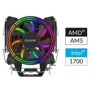 Dark DKCCX128 RGB LGA1700 Kule Tipi Soğutucu