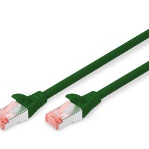 Digitus Zırhlı Patch Kablo Cat6 Yeşil (3m)