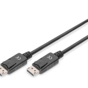 Digitus DisplayPort Kablo Siyah (5m) 4K