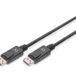 Digitus DisplayPort Kablo Siyah (1m) 4K