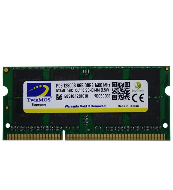 TwinMOS 8GB DDR3 1600MHz (MDD38GB1600N) (NB)