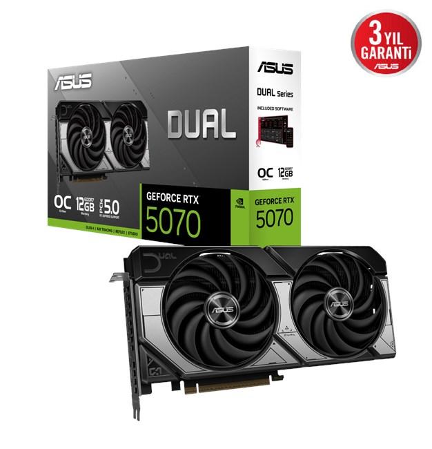 ASUS DUAL-RTX5070-O12G 192BIT GAMING VGA