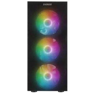 Everest 600W (Faced V5) Mesh TG Mid Tower