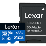 LEXAR 512GB LSDMI512BB633A MICROSD