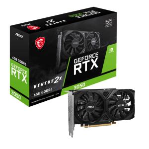 MSI VGA RTX 3050 VENTUS 2X E 6G OC