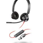 Poly Blackwire 3320 Stereo Mikrofonlu Kulaklık