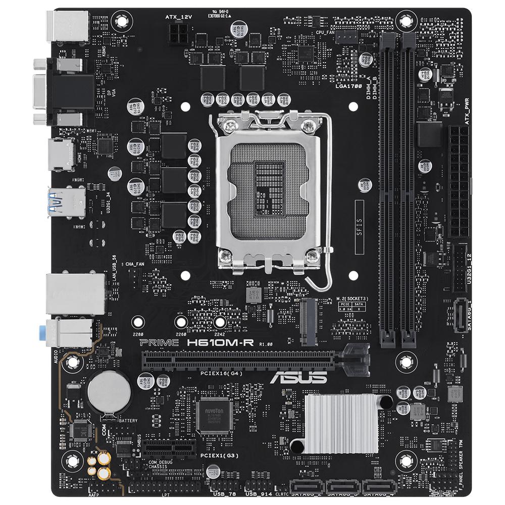 ASUS PRIME H610M-R D5-SI DDR5 MATX 1700P