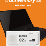 32GB USB3.2 GEN1 KIOXIA BEYAZ USB BELLEK LU301W032GG4