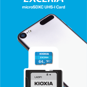 64GB MICRO SDHC C10 100MB/s KIOXIA LMEX1L064GG2