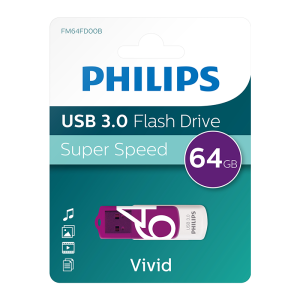 PHILIPS 64GB USB 3.0 100/150MB/S FM64FD00B/00