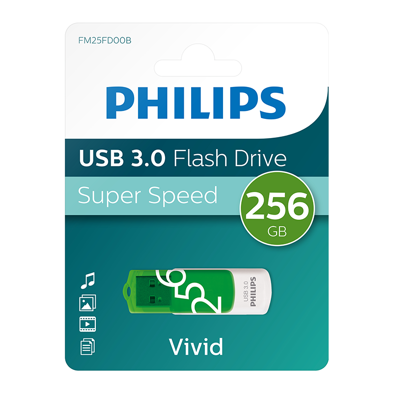 PHILIPS 256GB USB 3.0 100/150 MB/S FM25FD00B/00