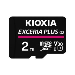 2TB EXCERIA PLUS G2 MICRO SDXC 4K 100MB/s KIOXIA LMPL2M002TG2