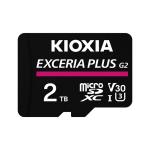 2TB EXCERIA PLUS G2 MICRO SDXC 4K 100MB/s KIOXIA LMPL2M002TG2