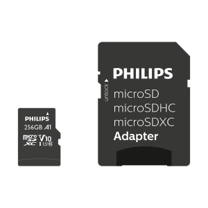PHILIPS 256GB MICRO SDXC 80 MB/S C10 FM25MP45B/00