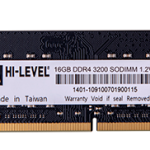 16GB DDR4 3200Mhz SODIMM 1.2V HLV-SOPC25600D4/16G HI-LEVEL
