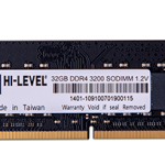 32GB DDR4 3200Mhz SODIMM 1.2V HLV-SOPC25600D4/32G HI-LEVEL