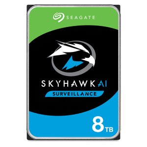 8TB SEAGATE SKYHAWK AI 256MB 7/24 RV ST8000VE001
