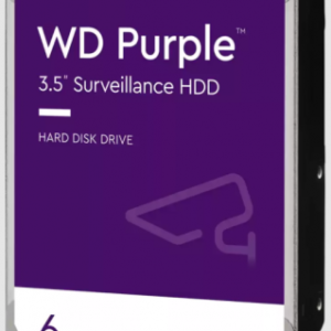 6TB WD Purple SATA 6Gb/s 256MB DV 7x24 WD64PURZ