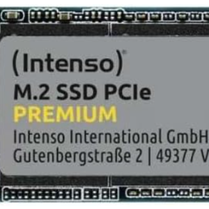 250GB INTENSO 3835440 M.2 NVME GEN3 2100/1100/MB/s SSD
