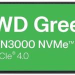 WD Green SN3000 1TB M.2 NVMe SSD (5000/4200)