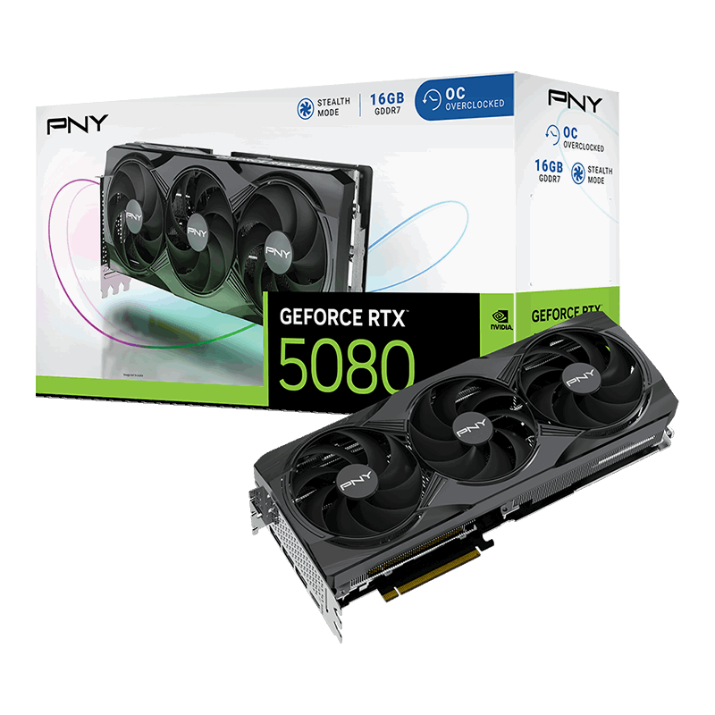PNY RTX 5080 16GB GDDR7 256Bit Ekran Kartı (VCG508016TFXPB1-O)