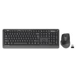 A4-Tech Kablosuz Set Gri (FG1035)
