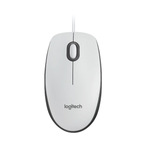 Logitech M100 Kablolu Optik Mouse Beyaz 910-006764